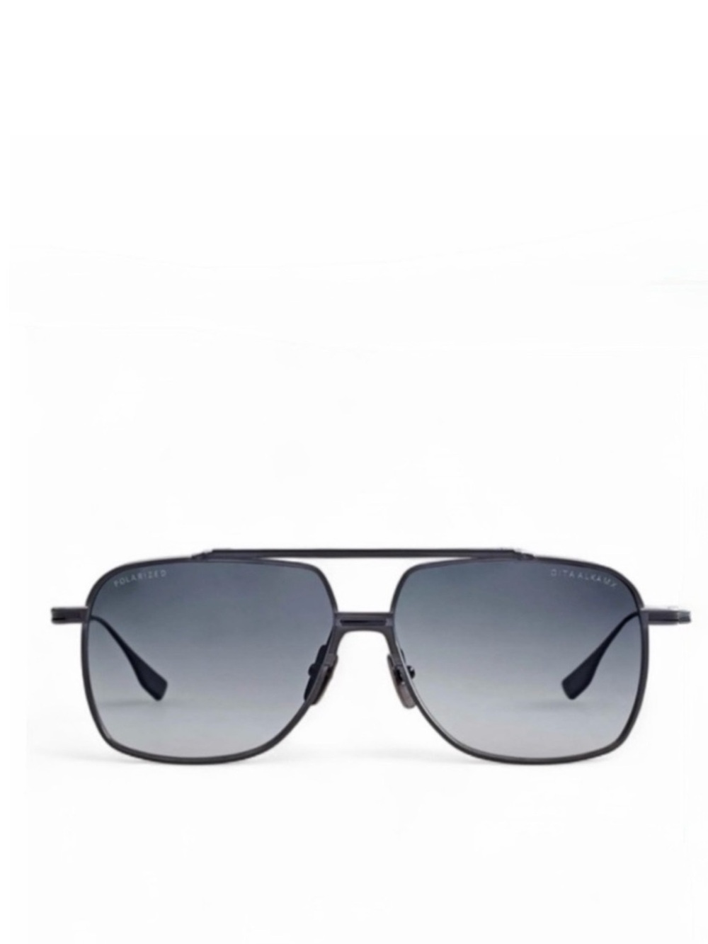 DITA ALKAMX 61mm Black Iron Matte Black Polarized Unisex Sunglasses (NWT)